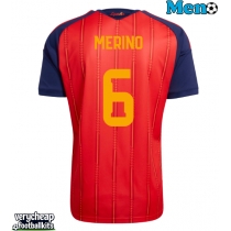 Spain Mikel Merino #6 Replica Home Shirt World Cup 2026 Short Sleeve